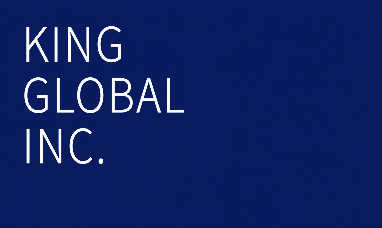 King Global Incorporate